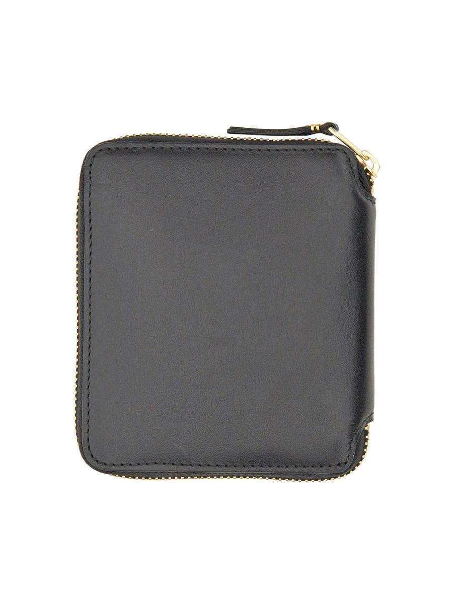 COMME DES GARCONS WALLET PORTAFOGLIO IN PELLE CON ZIP Fino al 55% di sconto
