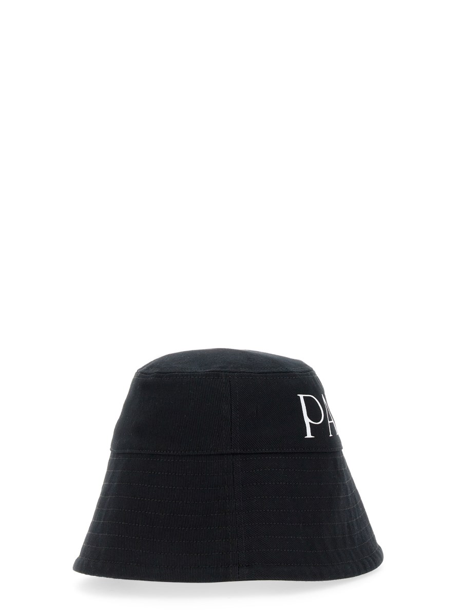 PATOU CAPPELLO BUCKET IN COTONE BIOLOGICO CON STAMPA LOGO Nuovo