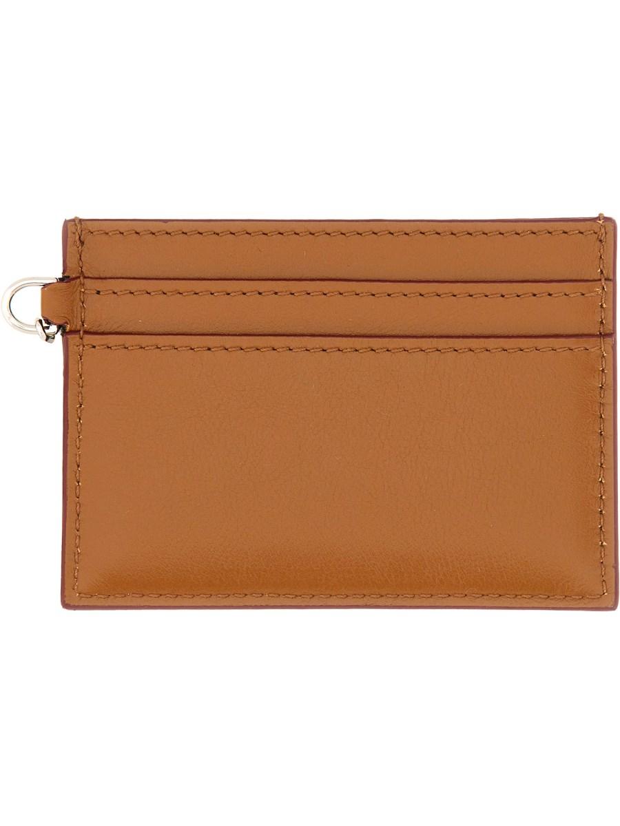 ALEXANDER McQUEEN PORTACARTE SLING IN PELLE Convenienza