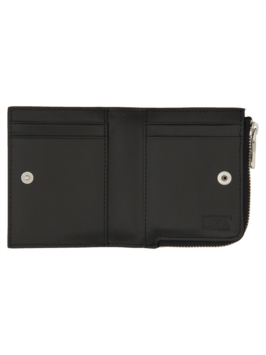 DIESEL PORTA CARTE IN PELLE CON LOGO Hotsell