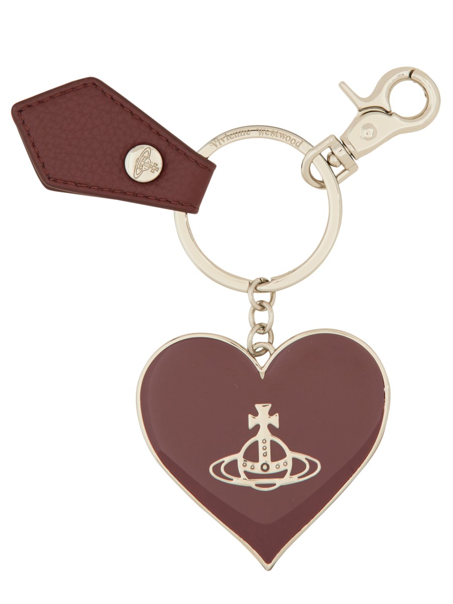 VIVIENNE WESTWOOD PORTACHIAVE MIRROR HEART Negozio online di fabbrica