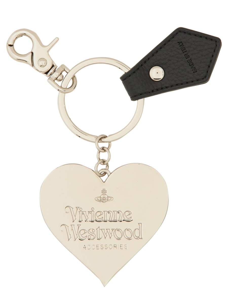 VIVIENNE WESTWOOD PORTACHIAVE "MIRROR HEART" Offerta speciale
