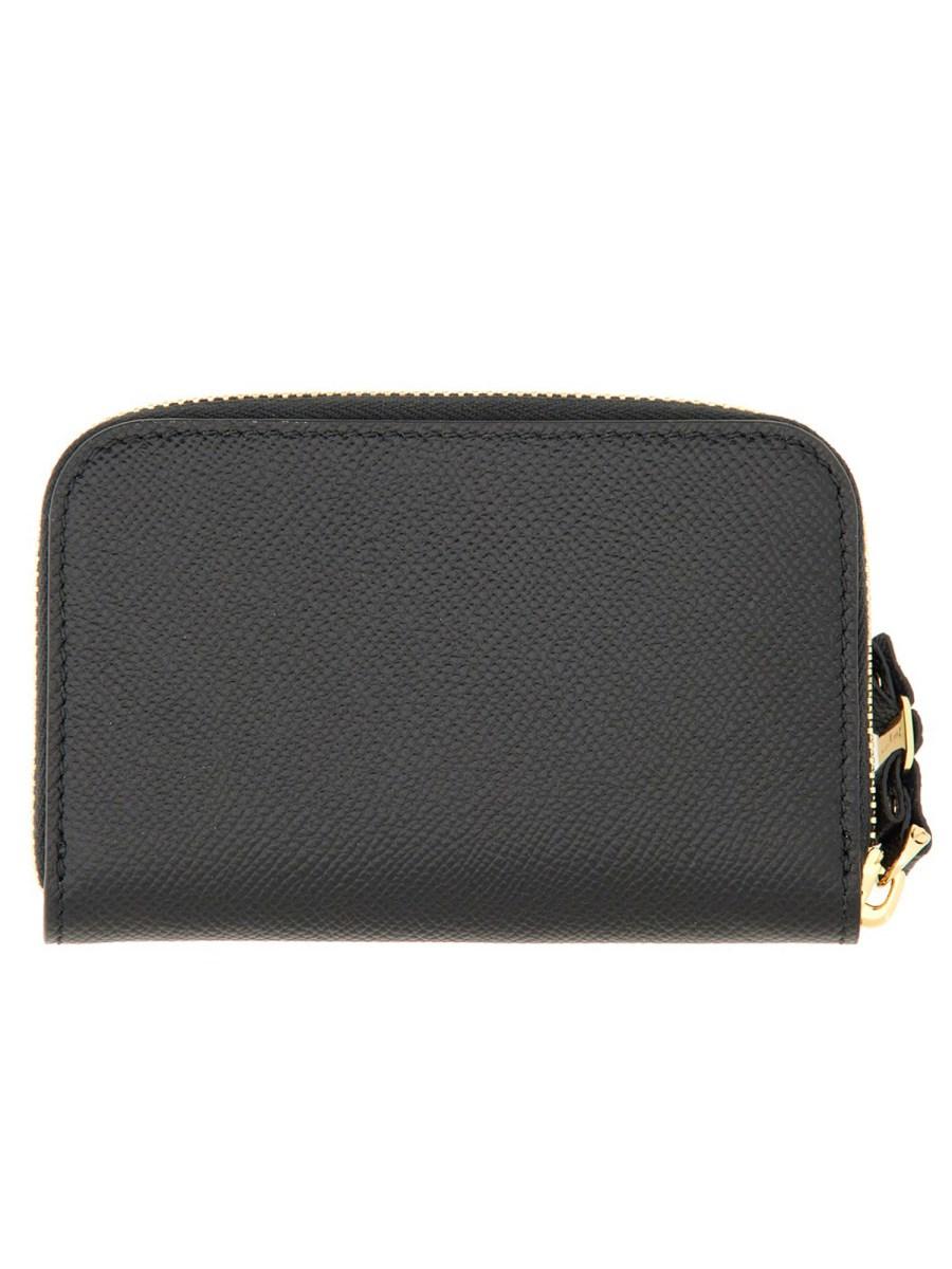 FERRAGAMO PORTACARTE "VARA" IN PELLE Offerta San Valentino