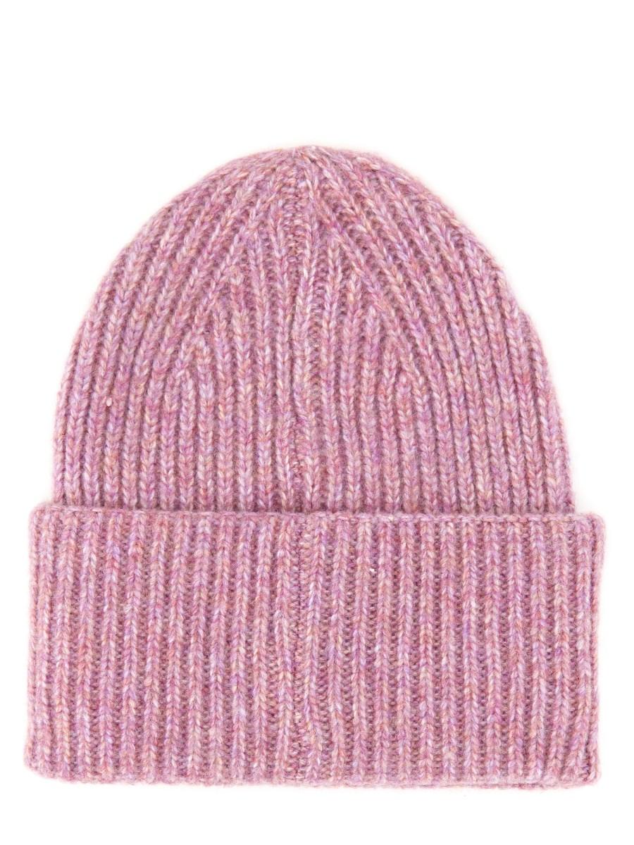AMISH CAPPELLO BEANIE IN MISTO LANA CON LOGO Offerta migliore