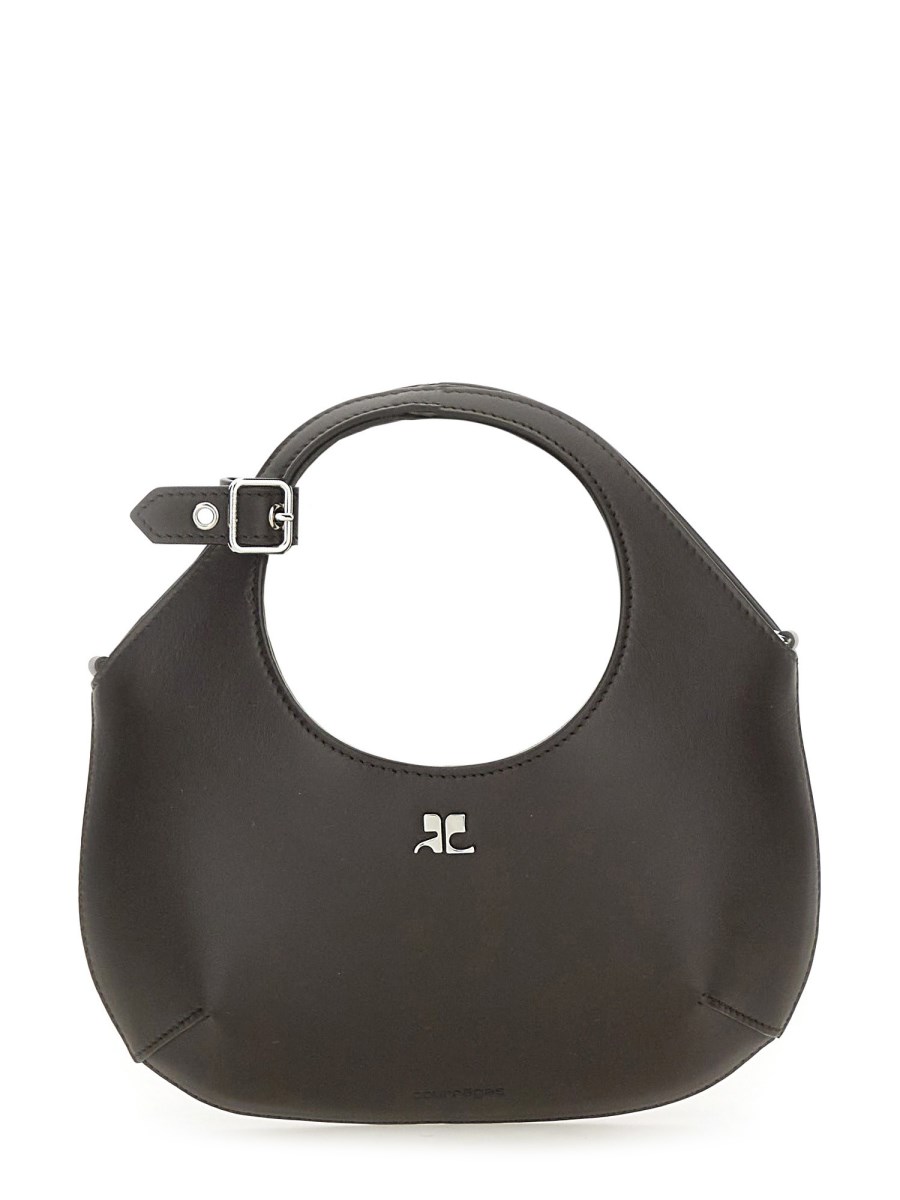 COURREGES BORSA "HOLY" MINI IN PELLE Rilascio limitato