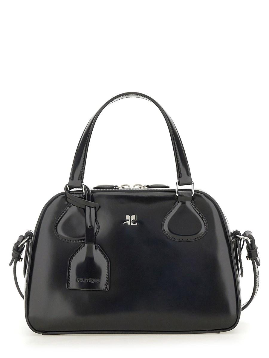 COURREGES BORSA IN PELLE CON BORCHIE Ultimi tre giorni