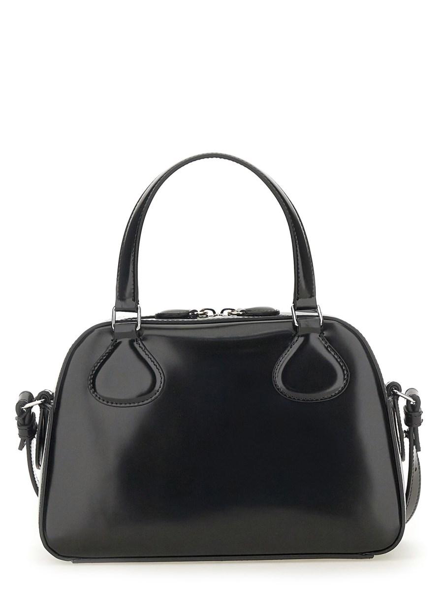 COURREGES BORSA IN PELLE CON BORCHIE Ultimi tre giorni