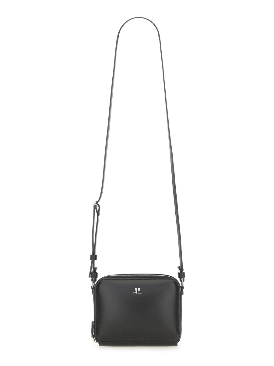 COURREGES BORSA IN PELLE CON CATENA ACQUISTA ORA
