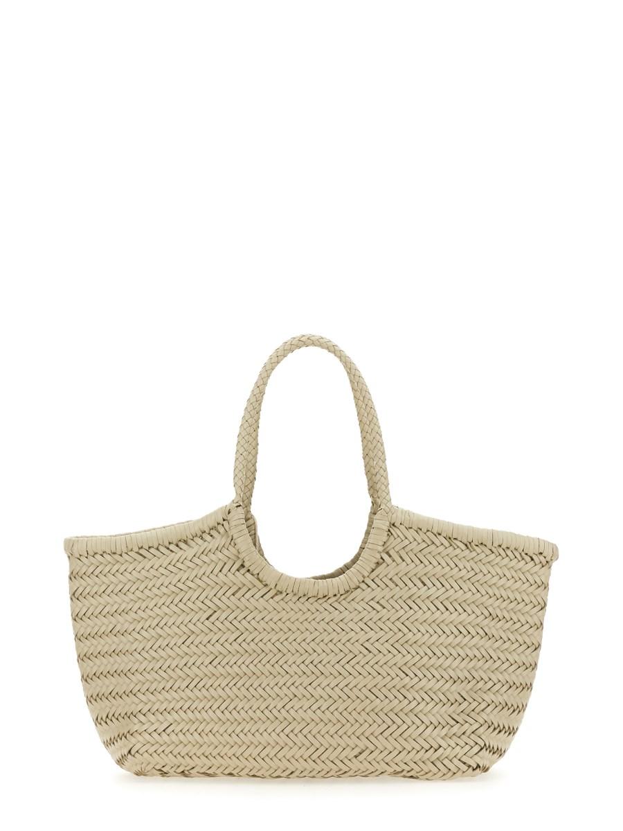 DRAGON DIFFUSION BORSA NANTUCKET BIG IN PELLE INTRECCIATA Fino al 55% di sconto