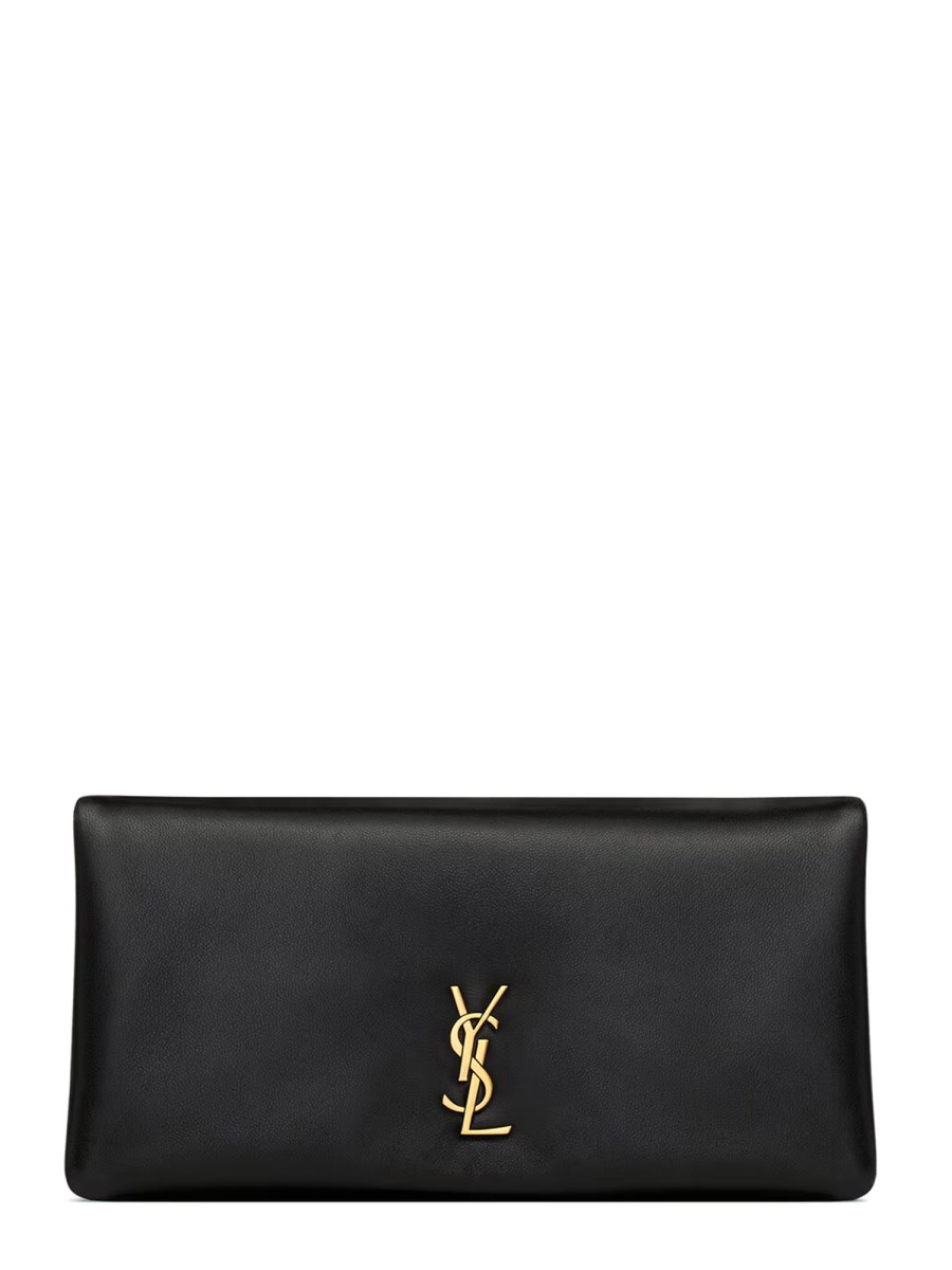 SAINT LAURENT BORSA CALYPSO MINI IN PELLE Soddisfazione Garantita