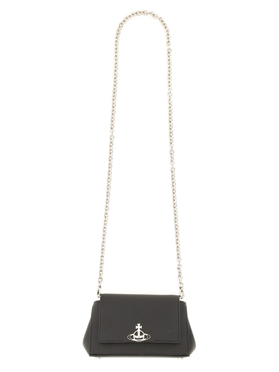 VIVIENNE WESTWOOD BORSA SMALL HAZEL IN ECO PELLE Affare Del Giorno