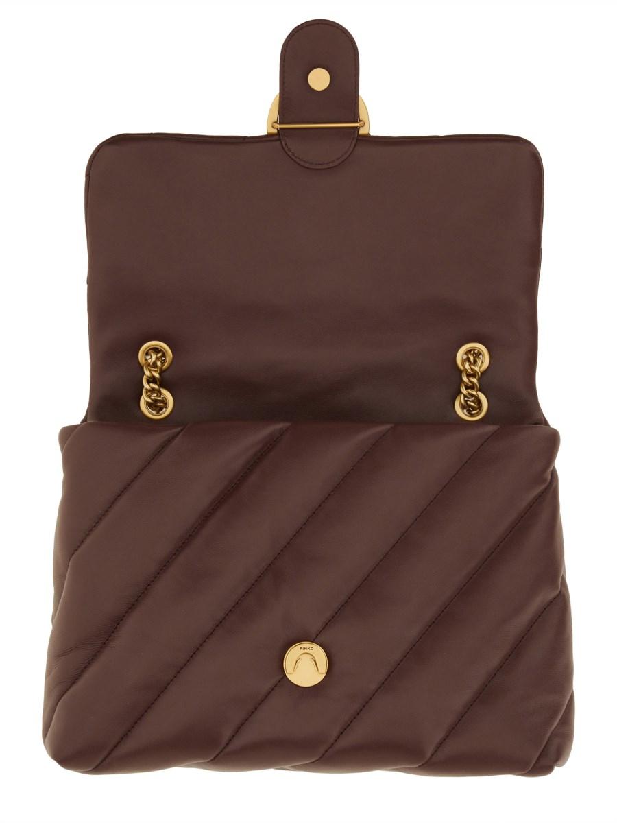 PINKO BORSA BIG LOVE IN PELLE PUFF MAXI QUILT Novità