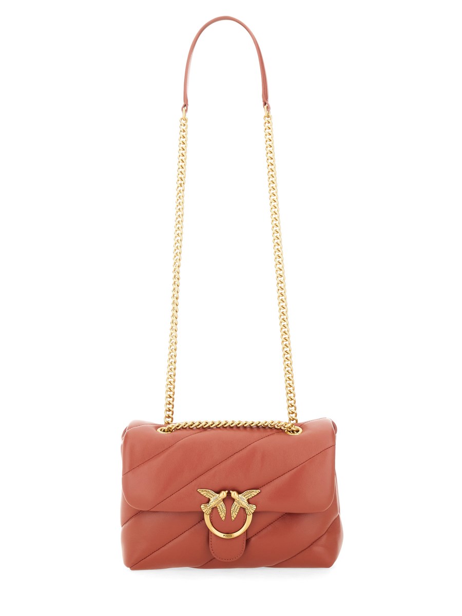 PINKO BORSA CLASSIC LOVE PUFF IN PELLE Sconto