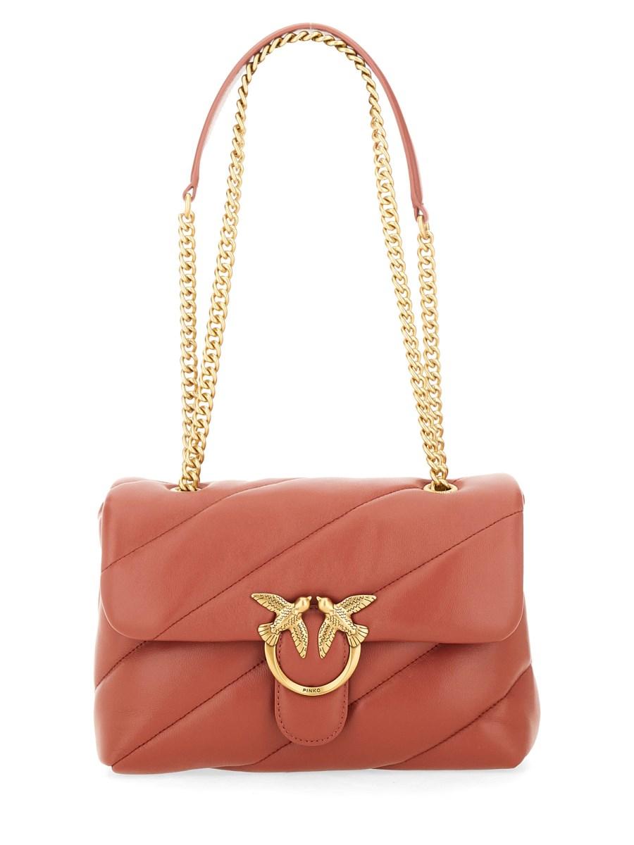 PINKO BORSA CLASSIC LOVE PUFF IN PELLE Sconto