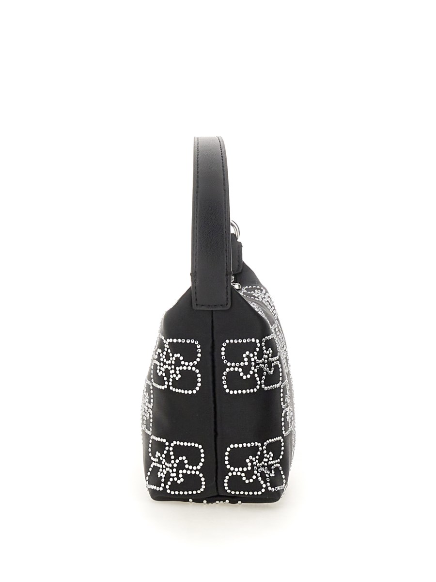 GANNI BORSA "BUTTERFLY" SMALL IN SATIN SPARKLE Negozio