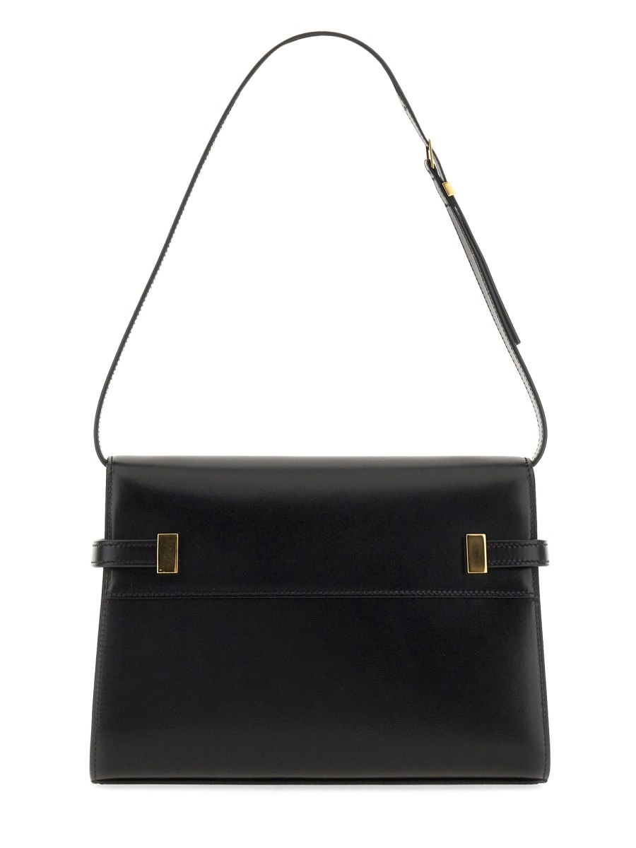 SAINT LAURENT BORSA MANHATTAN SMALL IN PELLE Prezzo di fabbrica