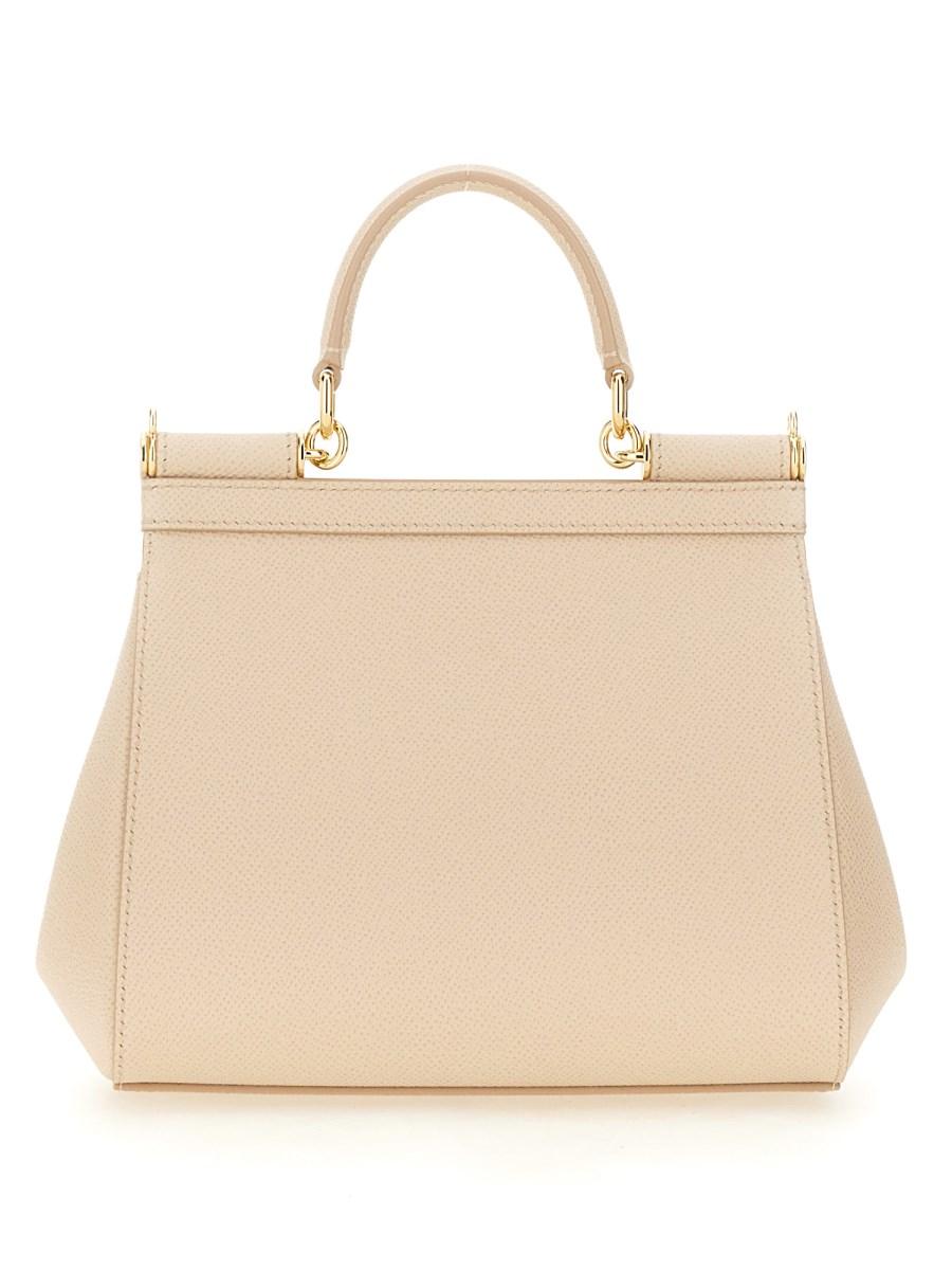 DOLCE & GABBANA BORSA "SICILY" MEDIUM IN PELLE Fornitura limitata