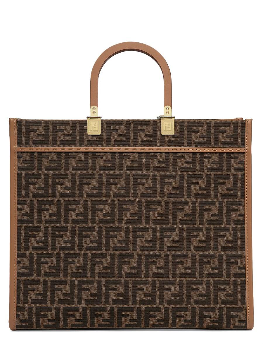 FENDI BORSA SUNSHINE MEDIUM IN TESSUTO FF Cyber Monday