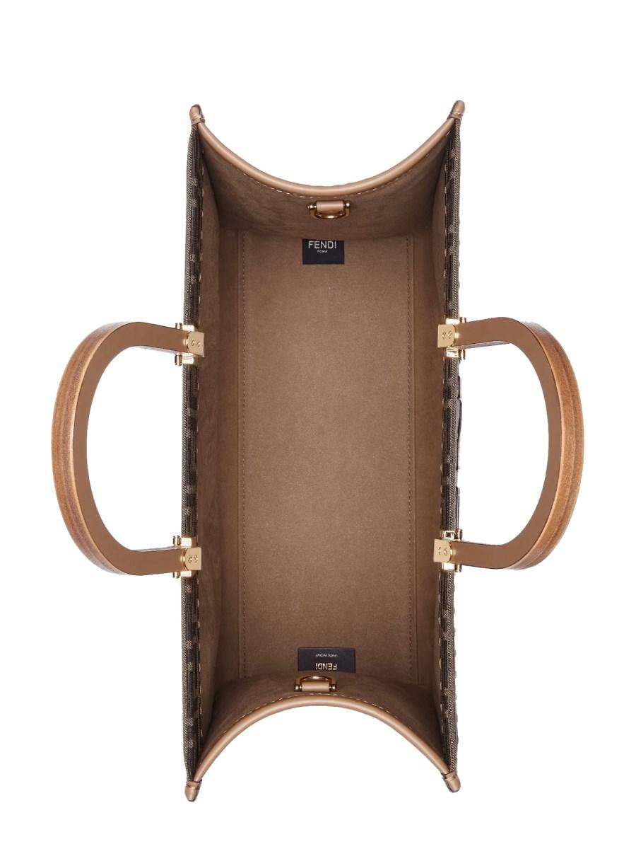 FENDI BORSA SUNSHINE MEDIUM IN TESSUTO FF Cyber Monday