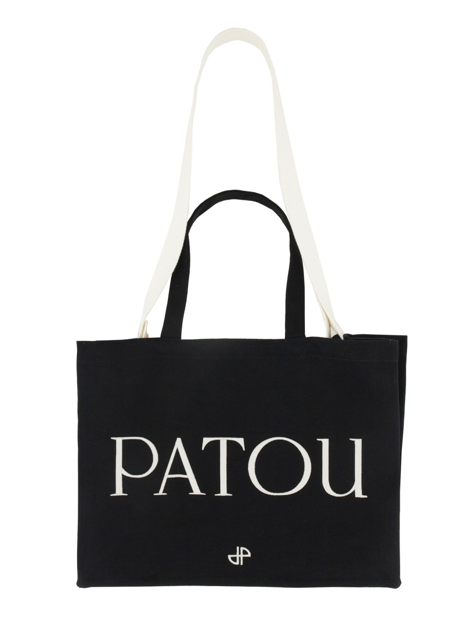 PATOU BORSA TOTE PATOU LARGE IN COTONE Offerta San Valentino