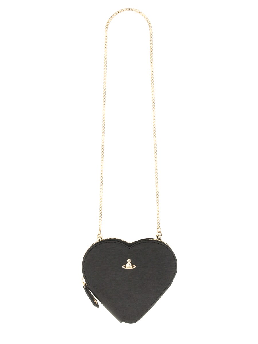 VIVIENNE WESTWOOD BORSA A TRACOLLA HEART Ultimo giorno