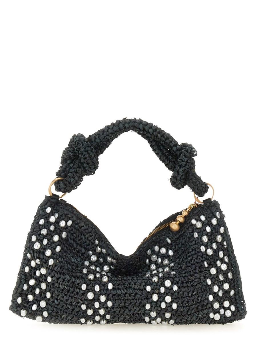 CULT GAIA BORSA HERA NANO IN RAFFIA Discount Store per i nuovi prodotti