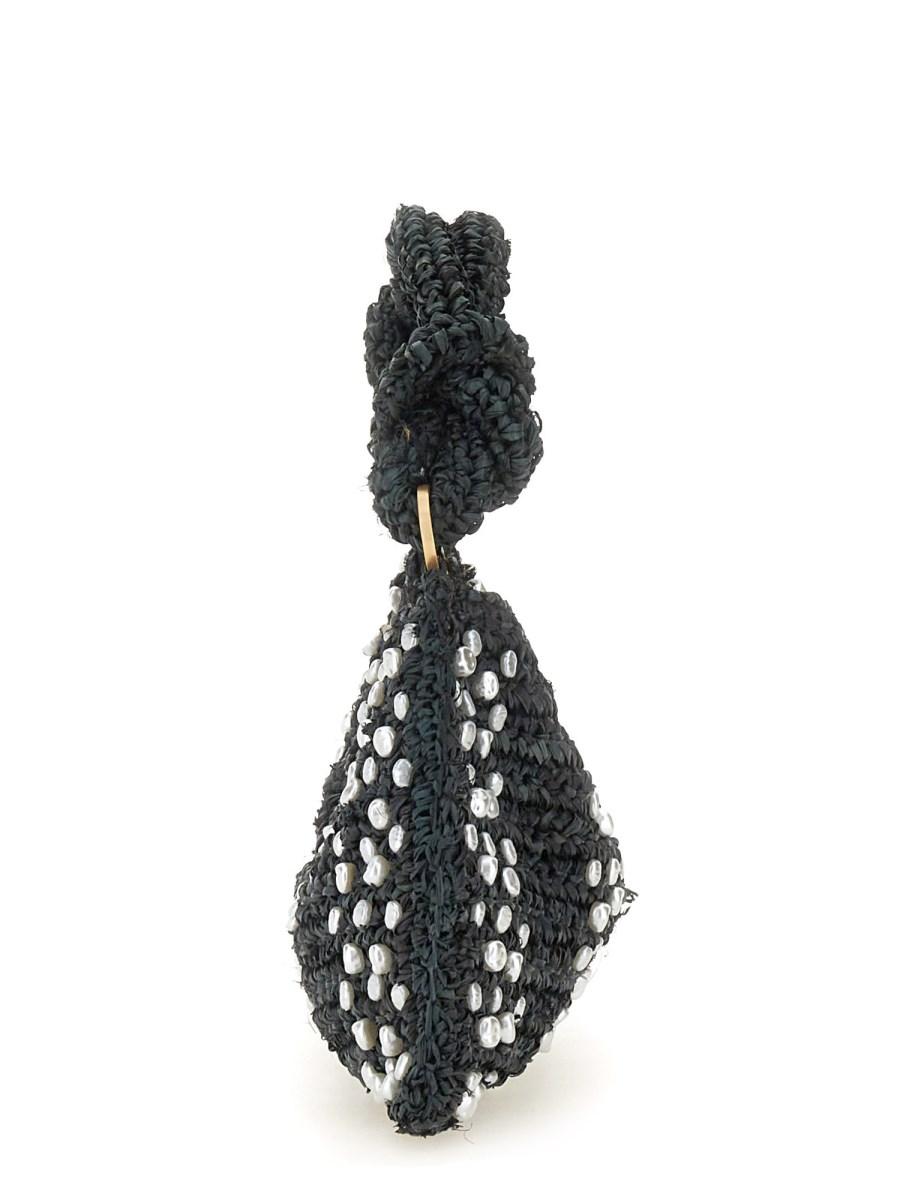 CULT GAIA BORSA HERA NANO IN RAFFIA Discount Store per i nuovi prodotti