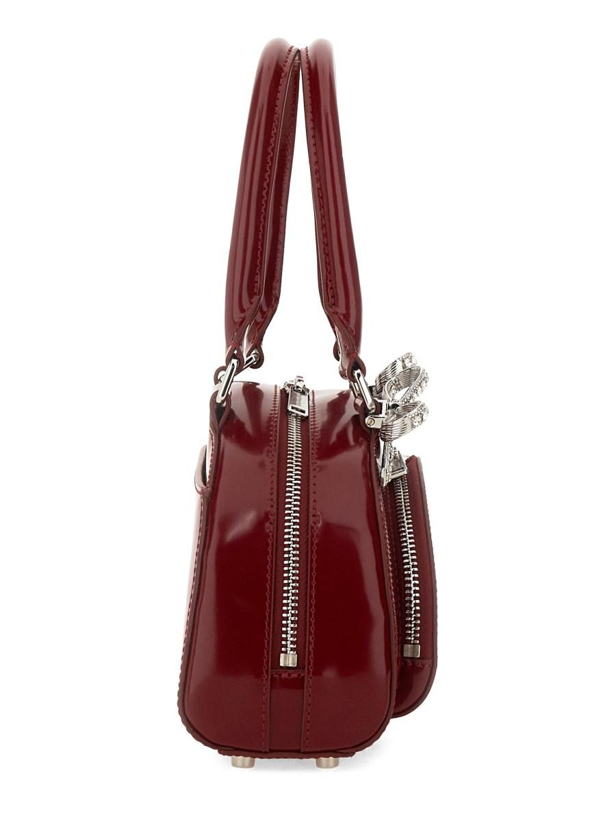 SELF-PORTRAIT BORSA CURVED IN PELLE Offerta
