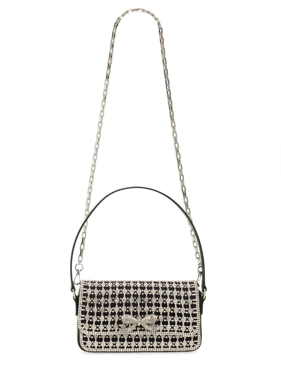 SELF-PORTRAIT BORSA BAGUETTE CRYSTAL Online