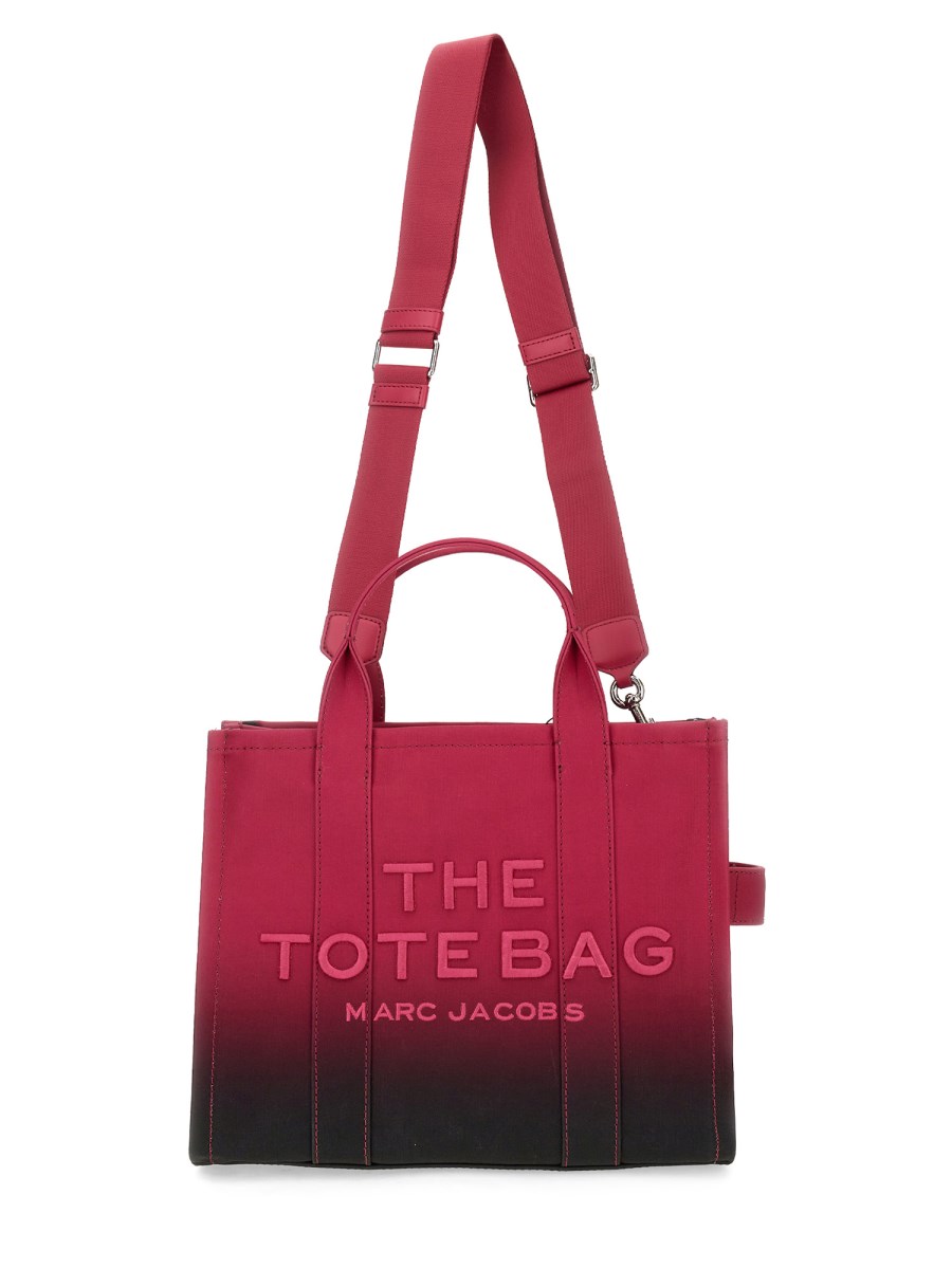 MARC JACOBS BORSA THE TOTE MEDIUM IN CANVAS OMBRÈ SPRAY In Saldo