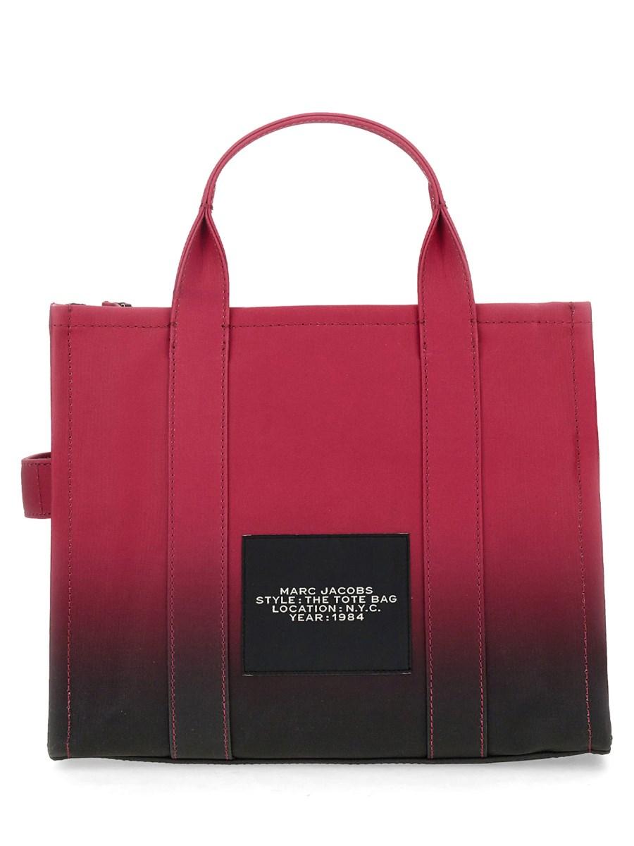 MARC JACOBS BORSA THE TOTE MEDIUM IN CANVAS OMBRÈ SPRAY In Saldo