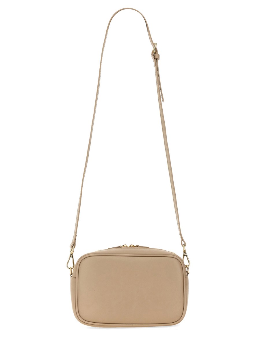 KITON BORSA A TRACOLLA IN PELLE CON LOGO Grande vendita