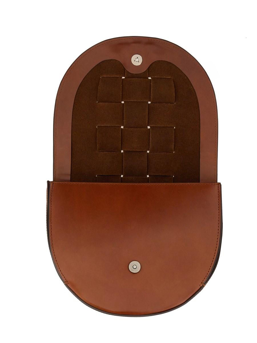HEREU BORSA SINIA IN PELLE Flash Sale