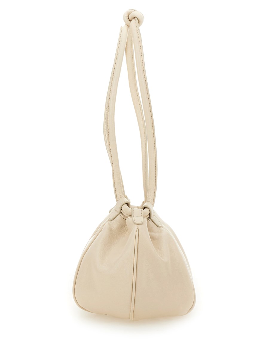 HEREU BORSA GLOBUL MINI SUPPLE SHINY IN PELLE Black Friday