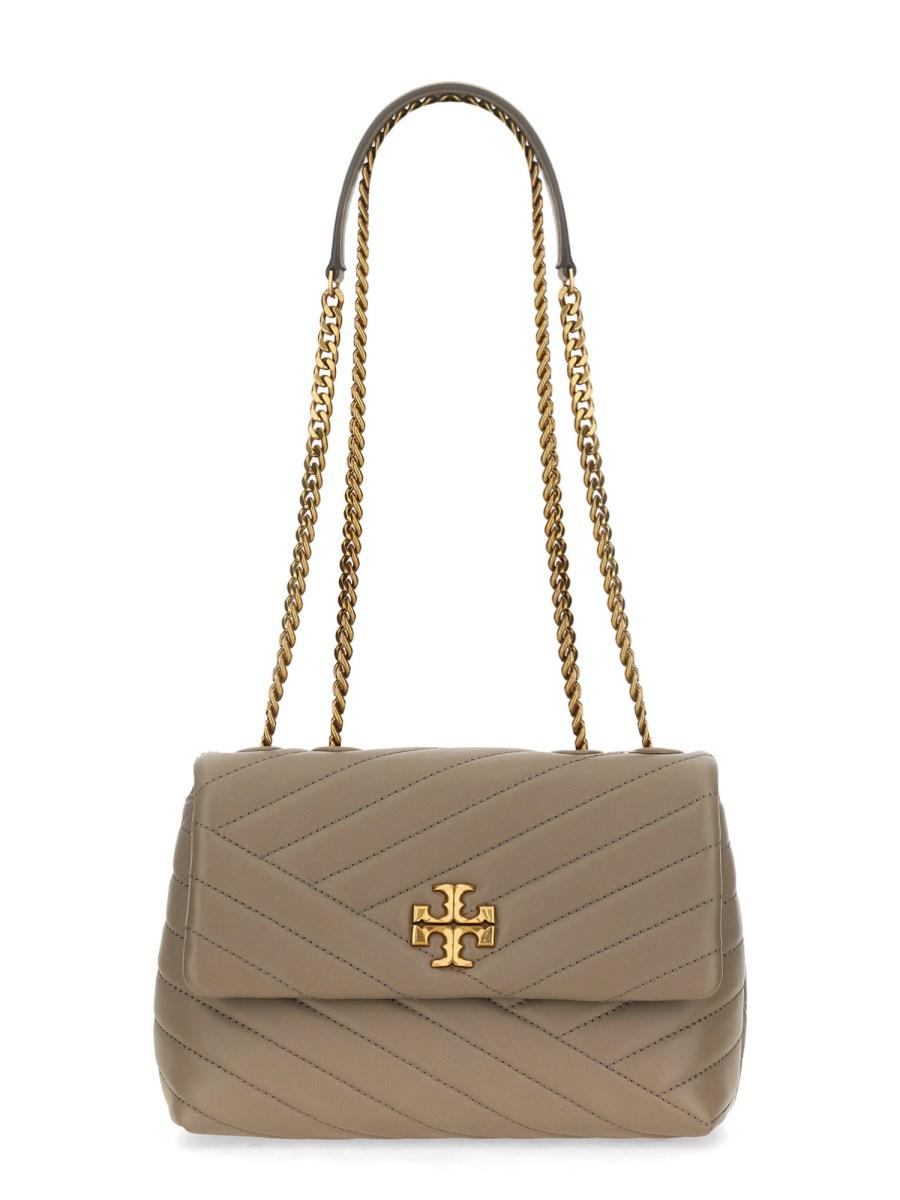 TORY BURCH BORSA A SPALLA KIRA SMALL CONVERTIBLE IN PELLE CHEVRON Offerta Anniversario