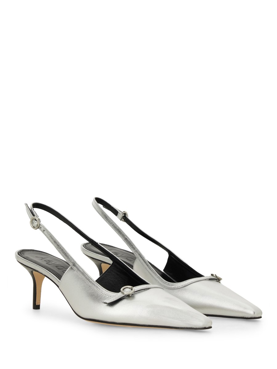 AEYDE SLINGBACK SABA IN NAPPA LAMINATA Latest fashion