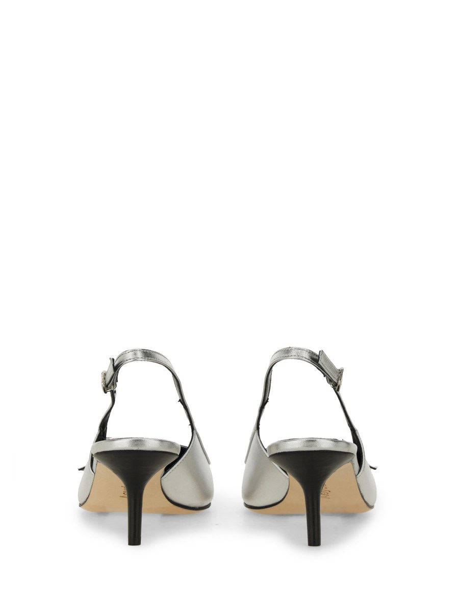 AEYDE SLINGBACK SABA IN NAPPA LAMINATA Latest fashion