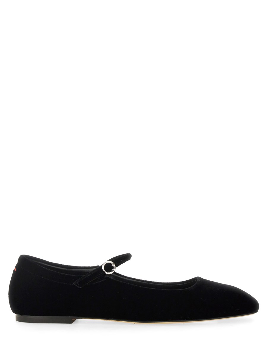 AEYDE BALLERINA UMA IN VELLUTO Online Outlet