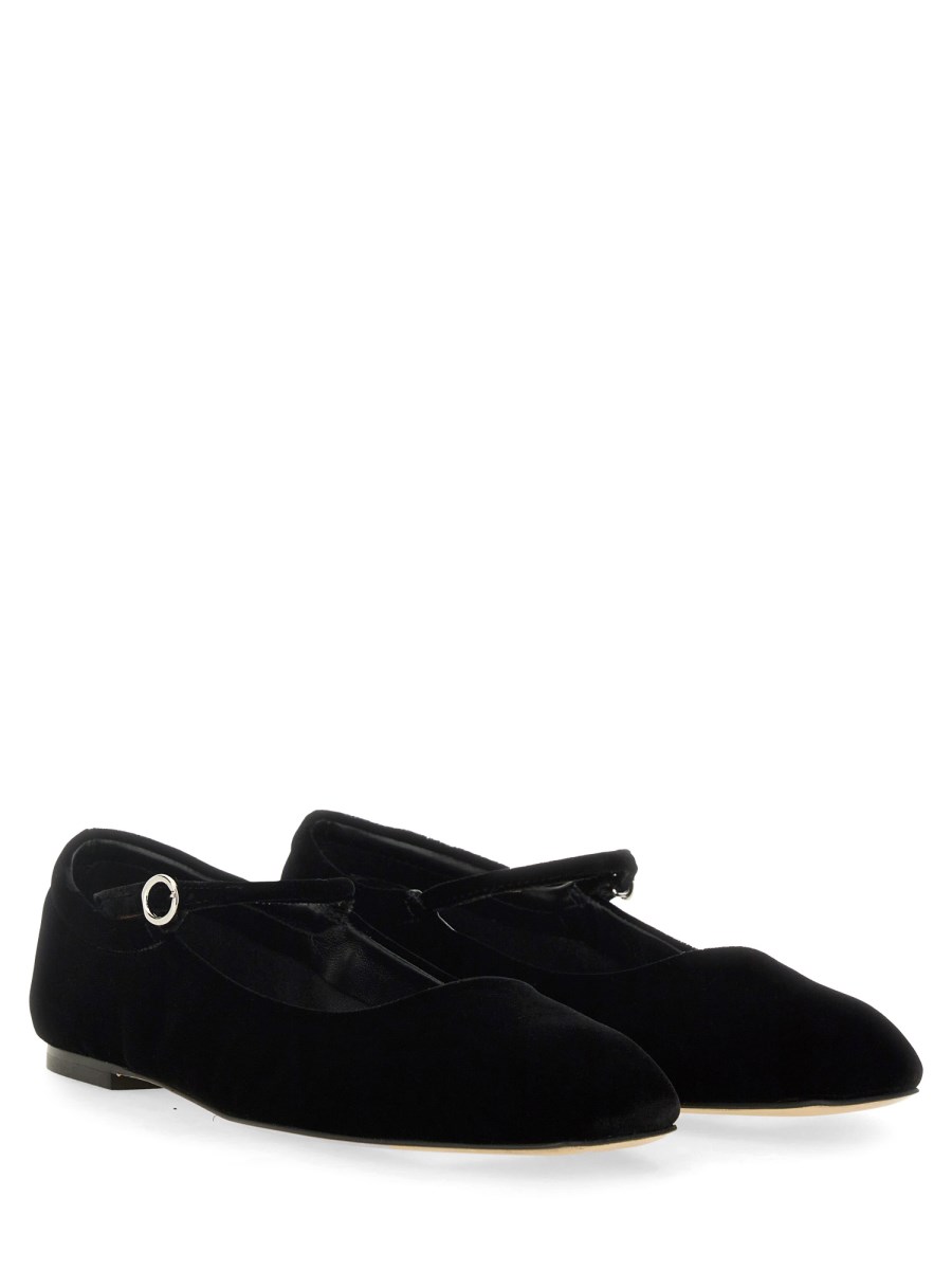 AEYDE BALLERINA UMA IN VELLUTO Online Outlet