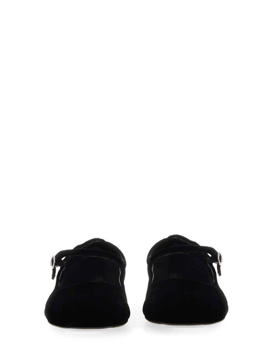 AEYDE BALLERINA UMA IN VELLUTO Online Outlet