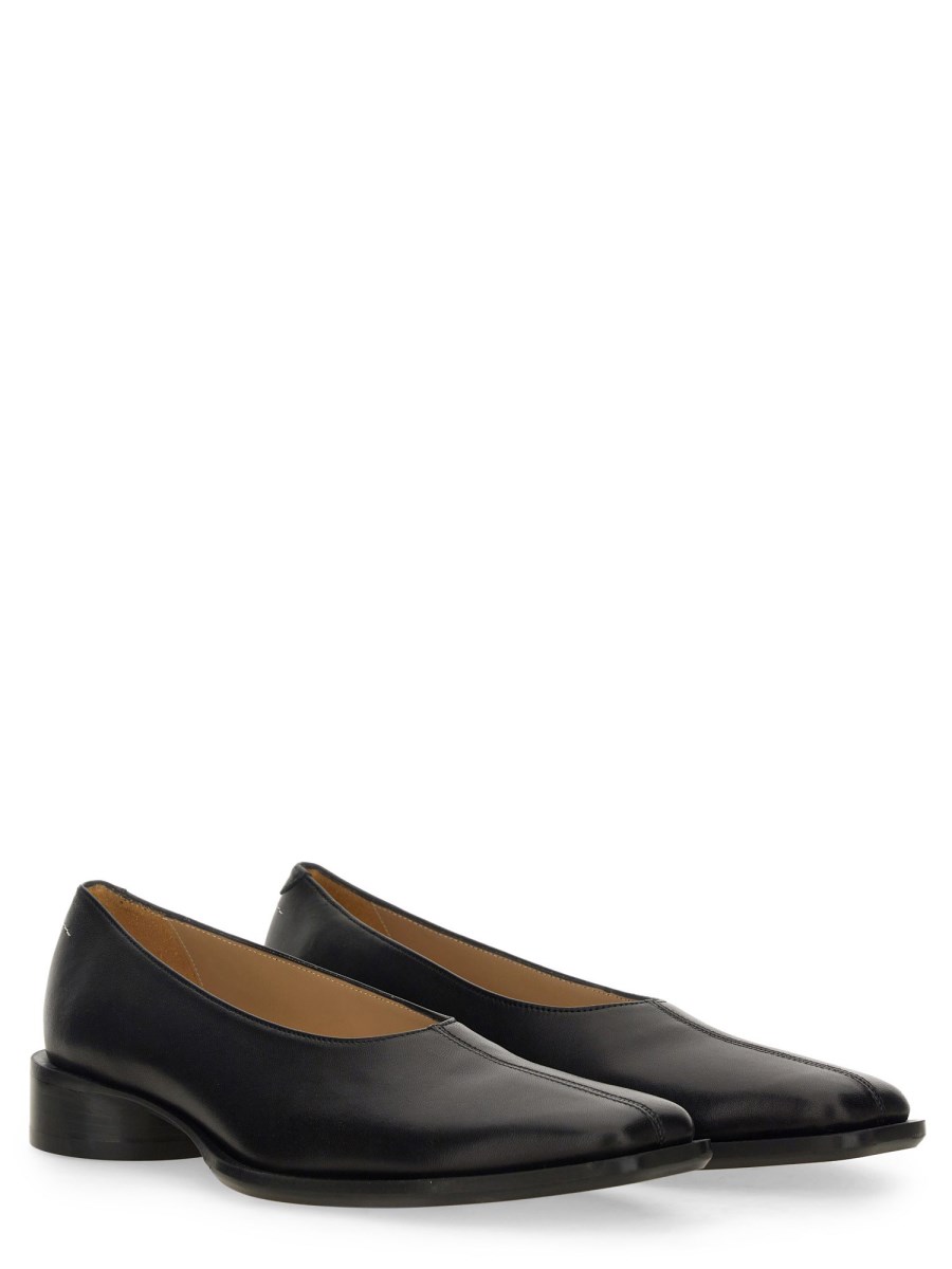 MM6 MAISON MARGIELA BALLERINA IN PELLE Grandi sconti