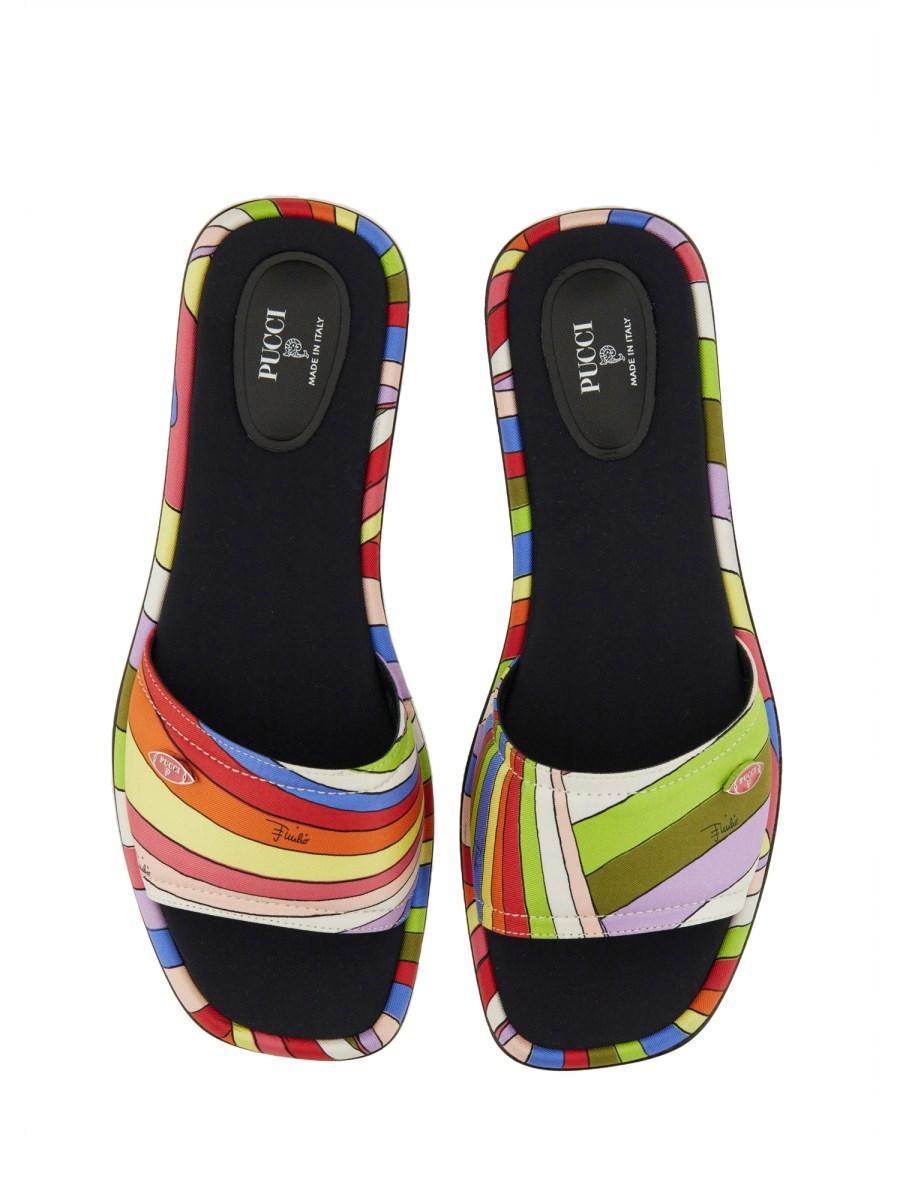 PUCCI SANDALO SLIDE CON STAMPA Bestseller