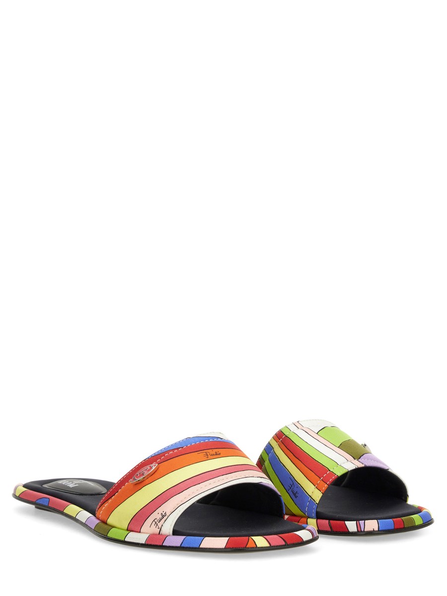PUCCI SANDALO SLIDE CON STAMPA Bestseller