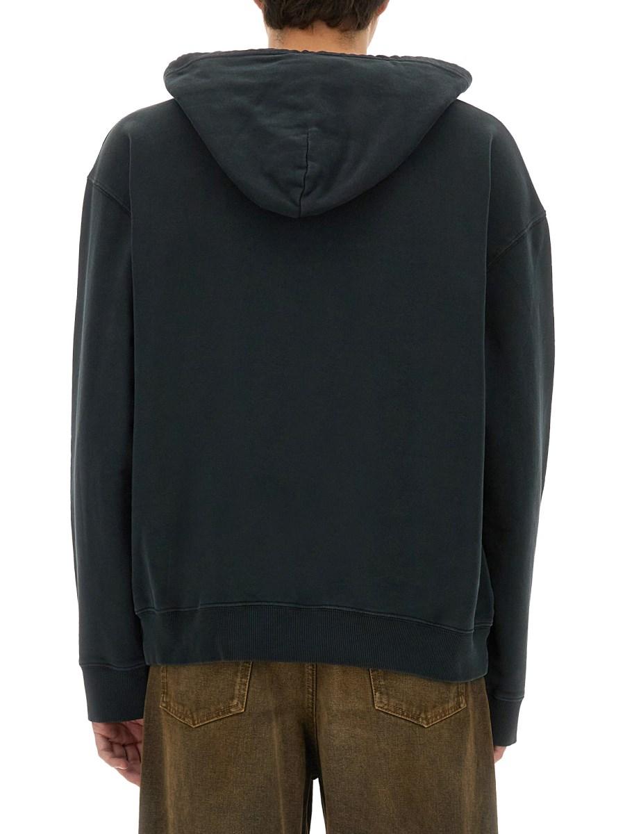 MM6 MAISON MARGIELA FELPA IN JERSEY CON CAPPUCCIO Rilascio limitato