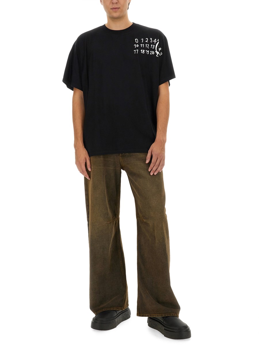 MM6 MAISON MARGIELA T-SHIRT CON STAMPA ACQUISTA ORA