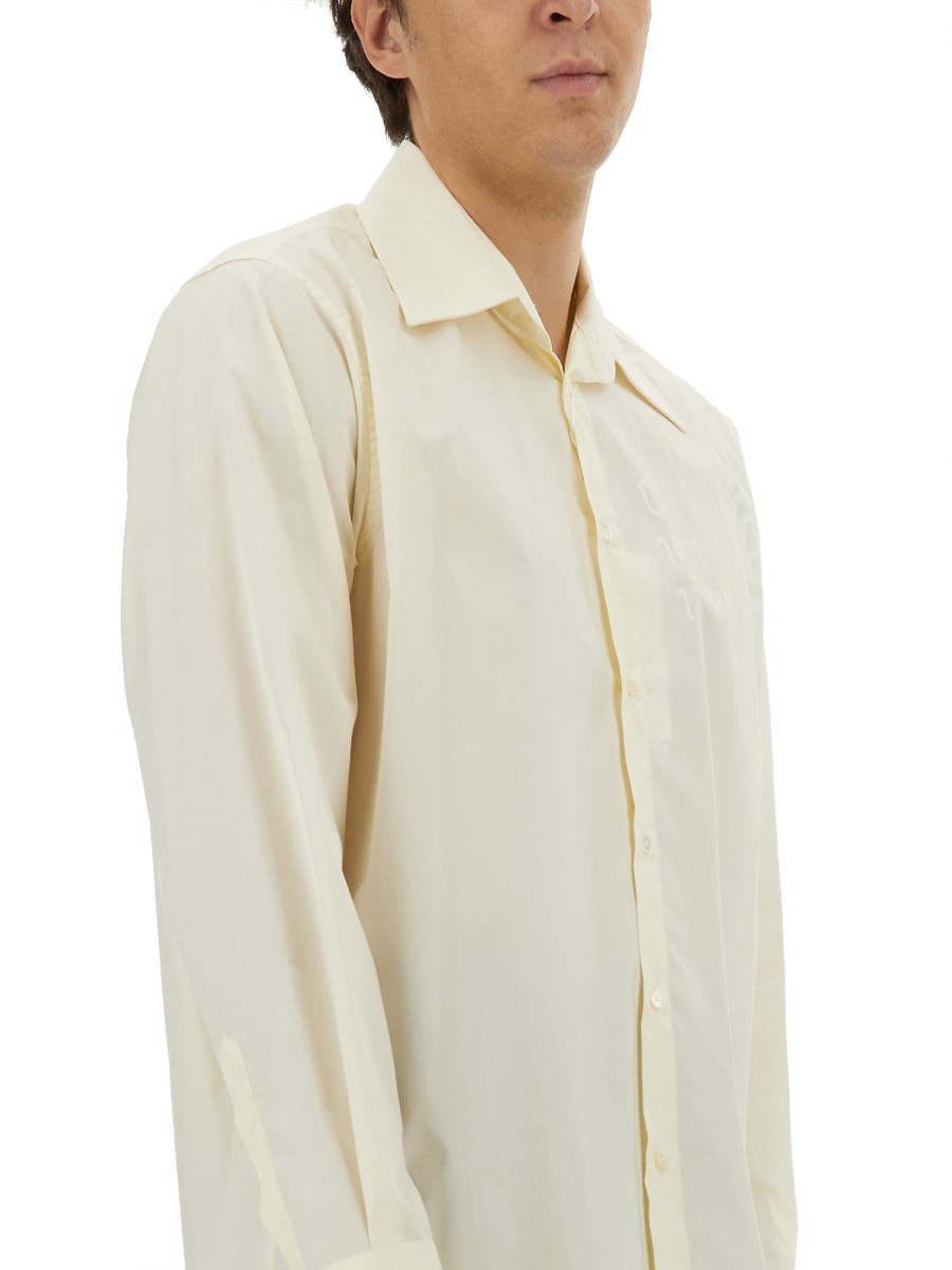 MM6 MAISON MARGIELA CAMICIA IN POPELINEDI COTONE Latest stili