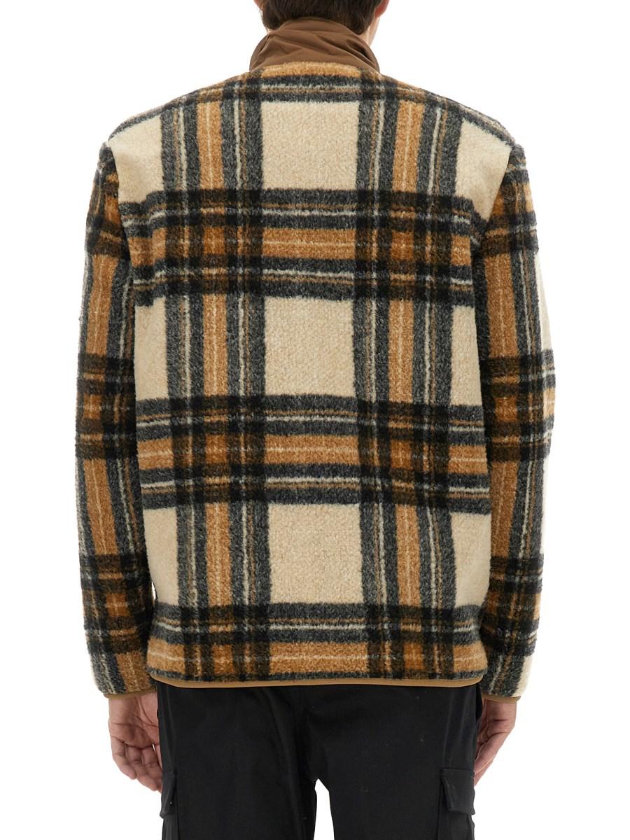MONCLER FELPA CON ZIP EFFETTO TEDDY Fino al 65% di sconto
