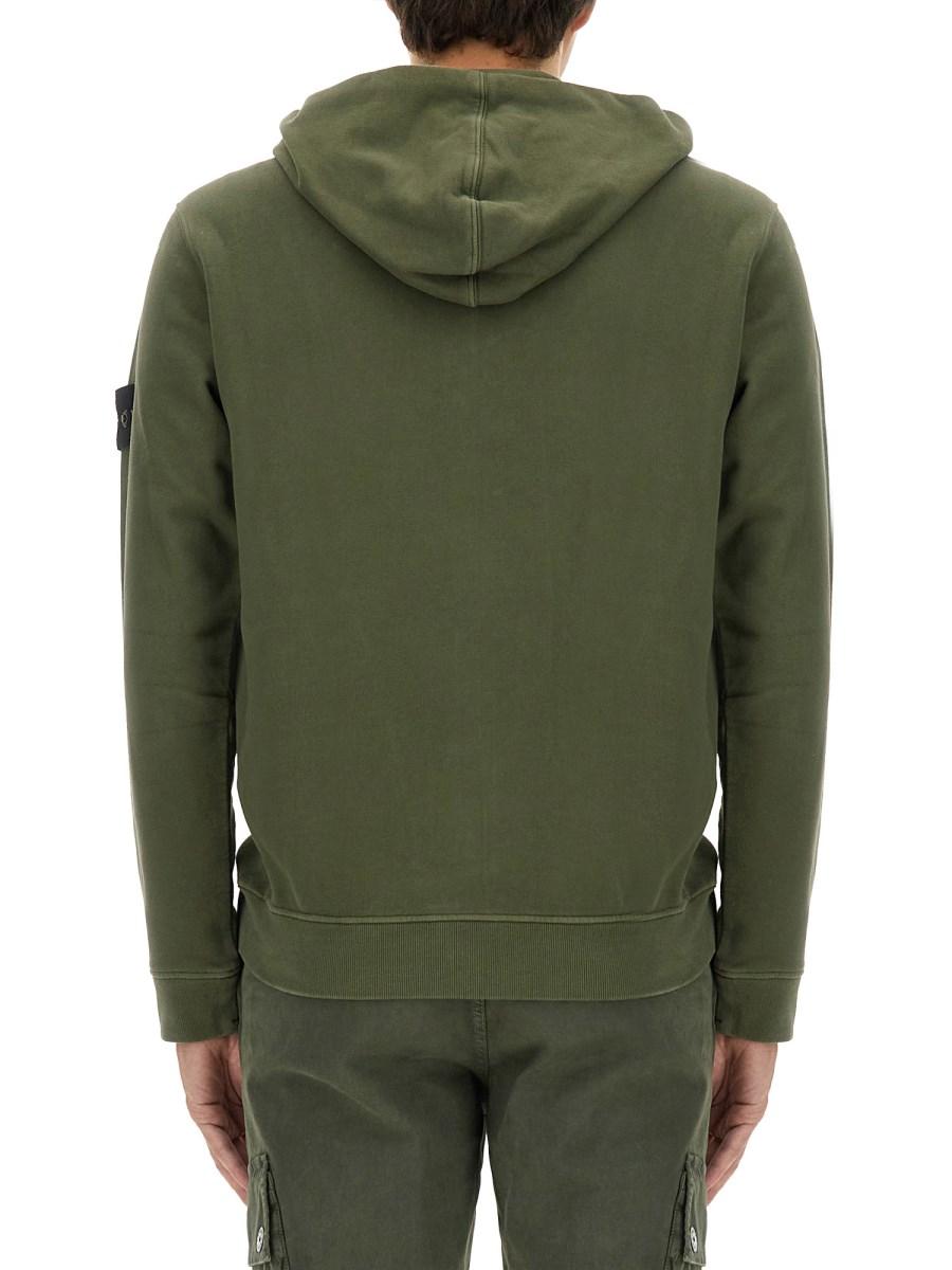 STONE ISLAND FELPA CON LOGO Enormi sconti