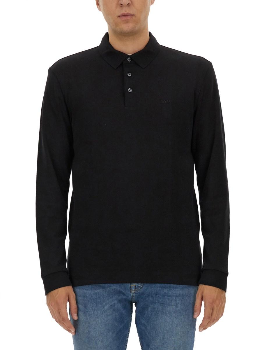 BOSS POLO IN COTONE Officina
