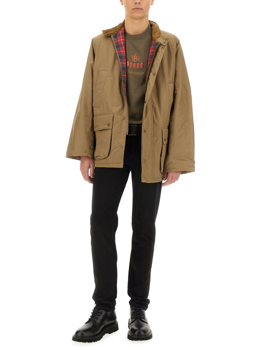 BARACUTA X BARBOUR GIACCA BEDALE In vendita